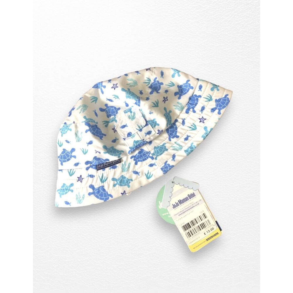 NWT JoJo Maman Bebe Bucket Sunhat, 12-18 Months